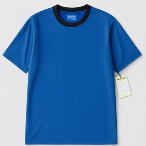 Chubbies Easy Sport Mesh Tee Blue Size XL Breathable Activewear Lightweight